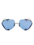 Vysen Eyewear The Khoid geometric-frame sunglasses - Grey