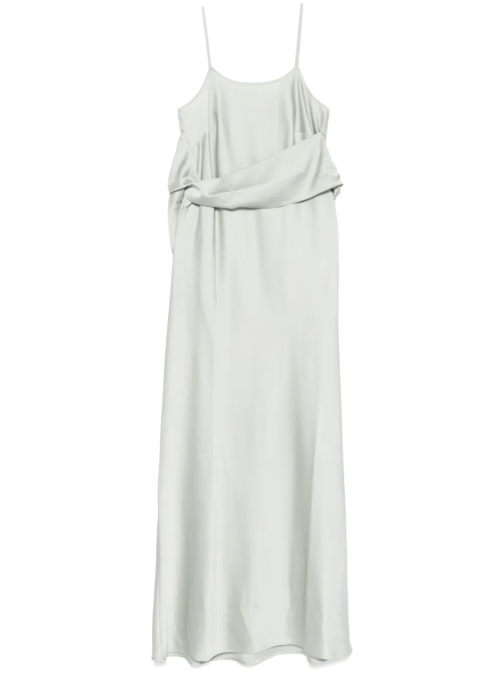 D.Exterior satin gown