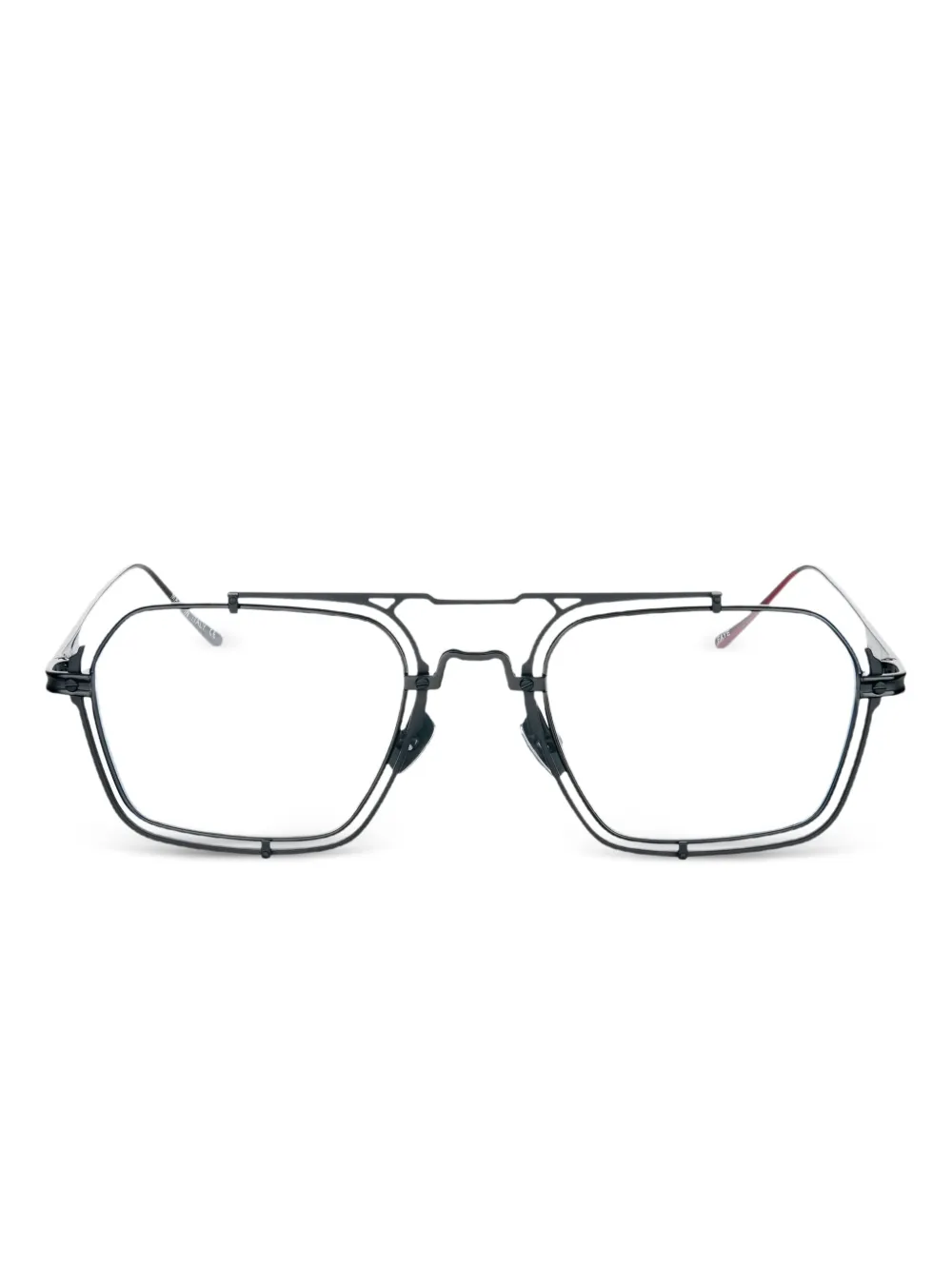 Vysen Eyewear lunettes de vue Faye à monture double | noir | Image 1