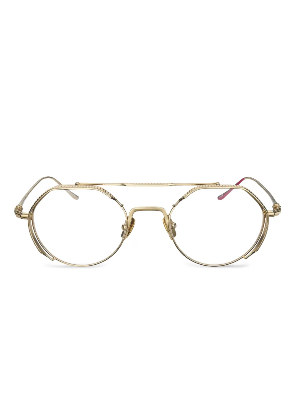 Vysen Eyewear lunettes de vue The Voir à monture ronde | or | Image 1