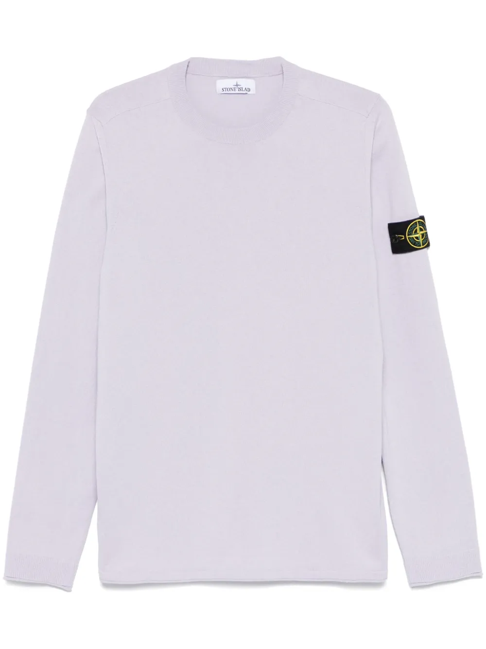 Stone Island suéter con distintivo Compass | morado | Image 1