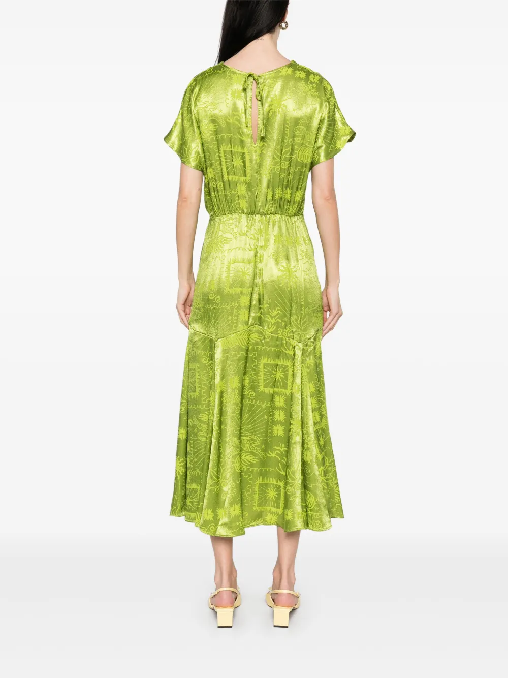 NEVER FULLY DRESSED Erin jurk Groen
