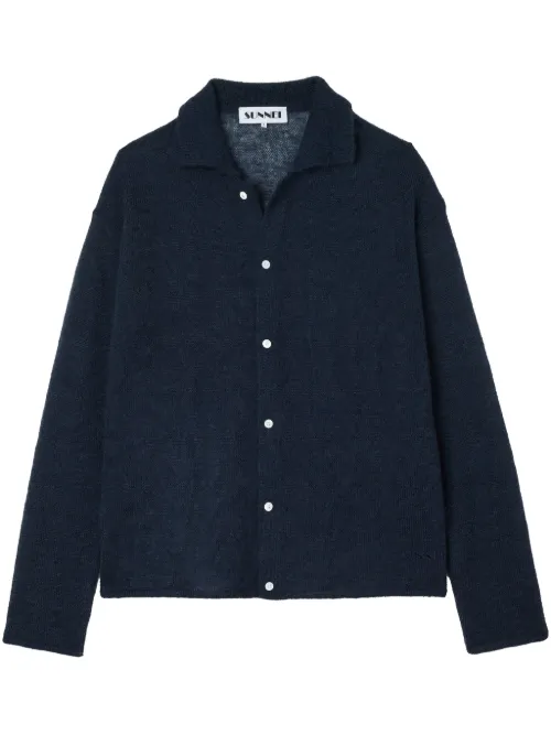 Sunnei cardigan en maille - Bleu - Sunnei - Modalova