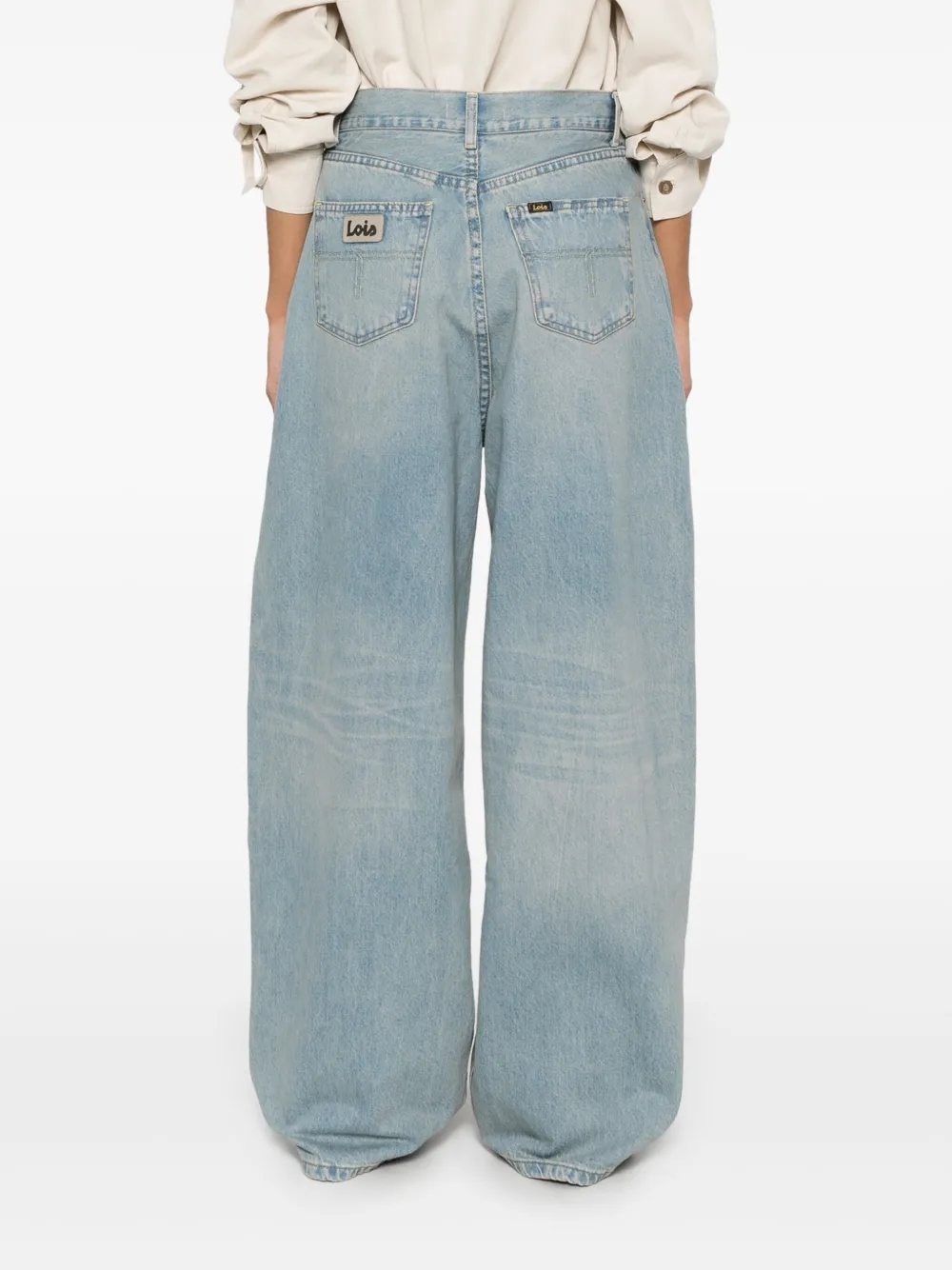 LOIS JEANS met wijde pijpen Blauw