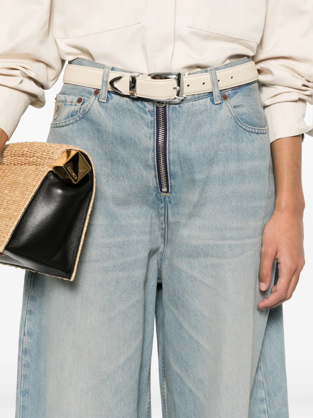 LOIS JEANS met wijde pijpen Blauw