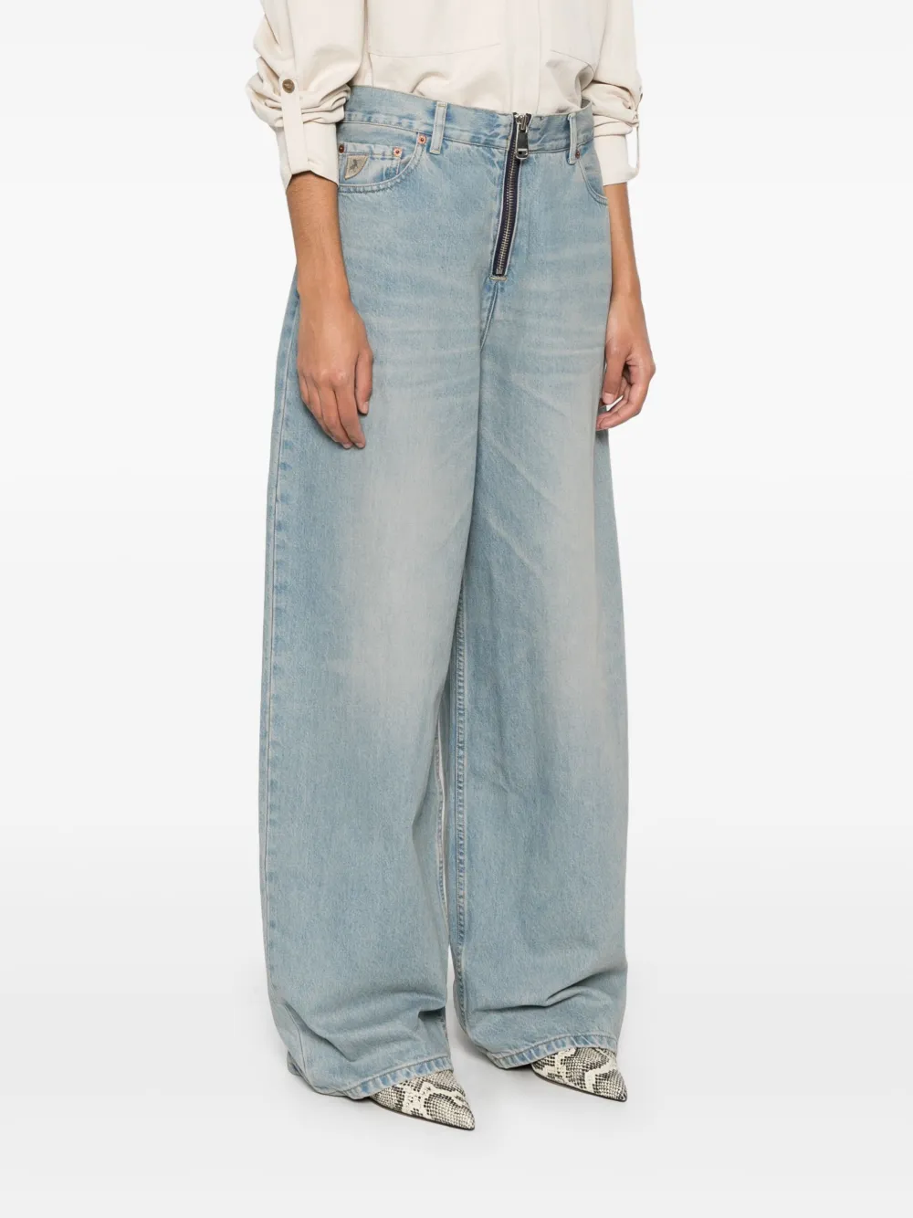 LOIS JEANS met wijde pijpen Blauw