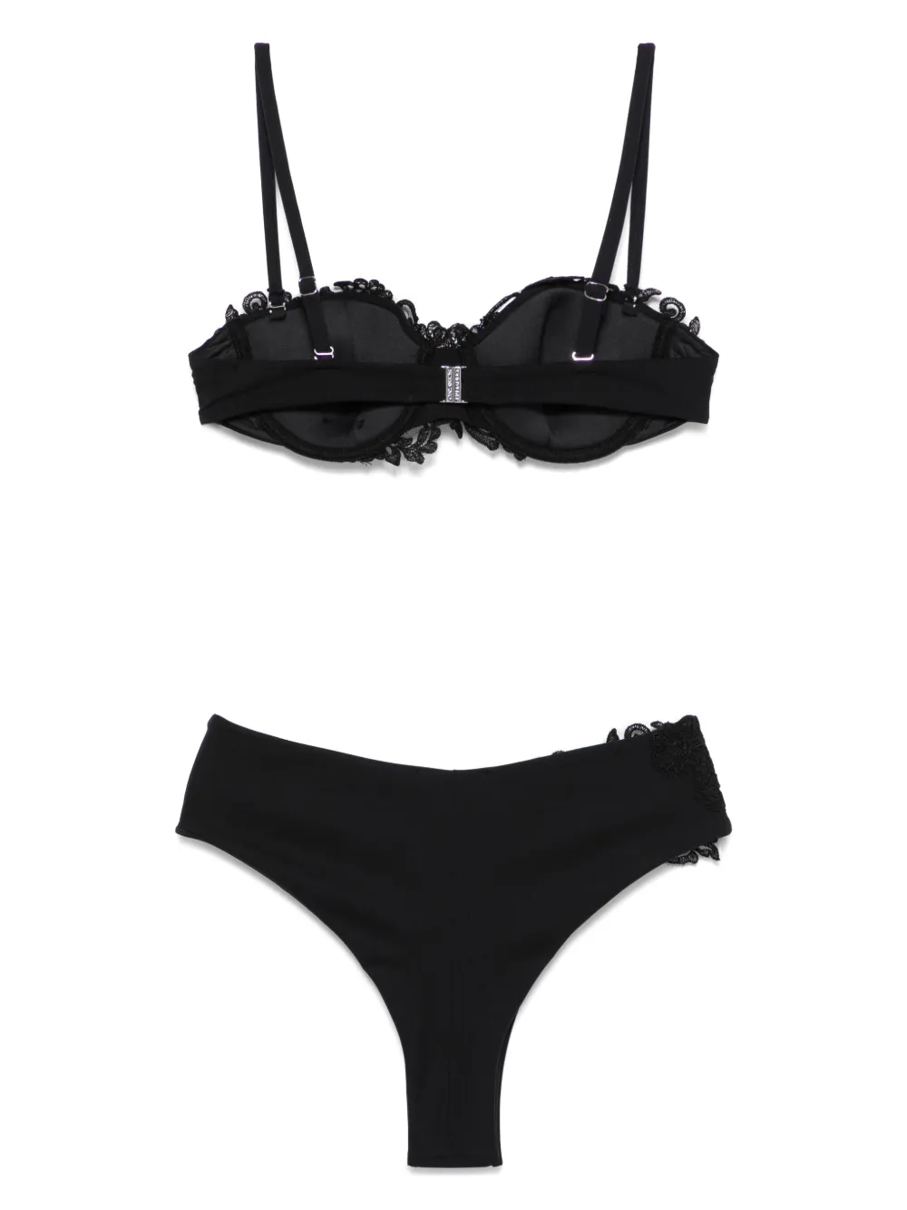 Ermanno Scervino Balconette bikini - Zwart