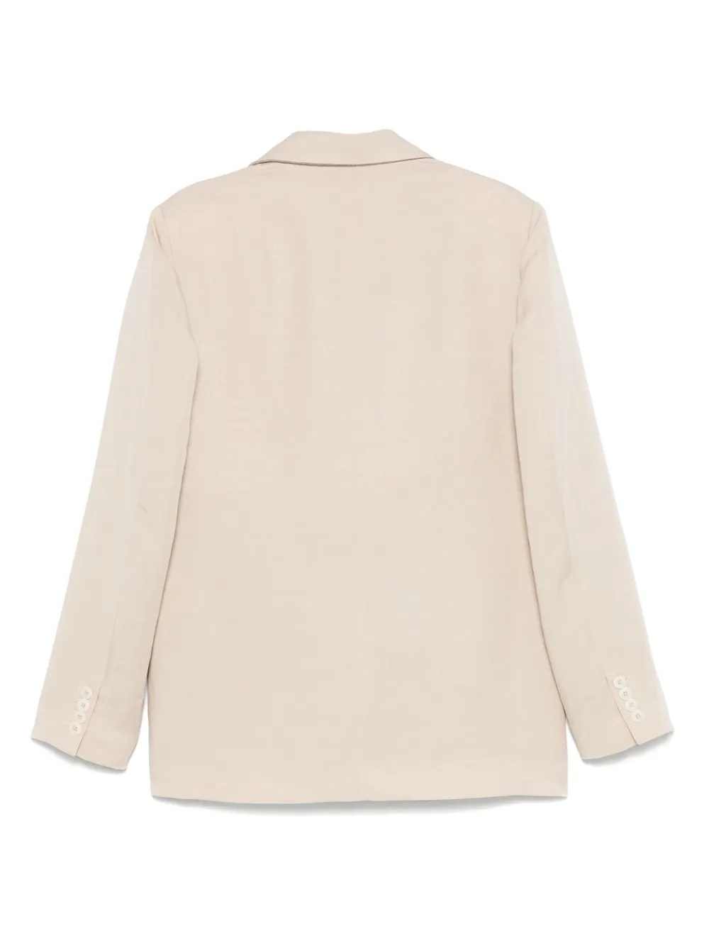 Costumein Blazer met dubbele rij knopen - Beige