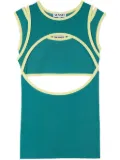 Sunnei stretch tank top - Green