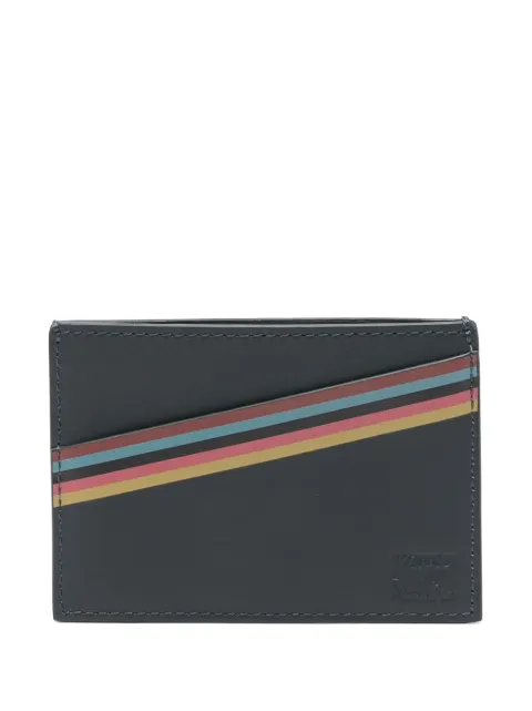 Paul Smith tarjetero con motivo Artist Stripe