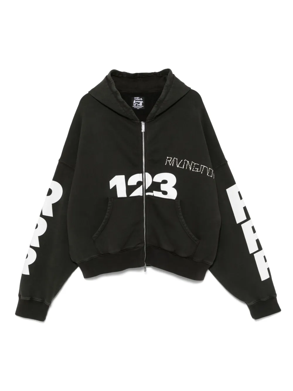 RRR123 Garden hoodie | Black | Image 1