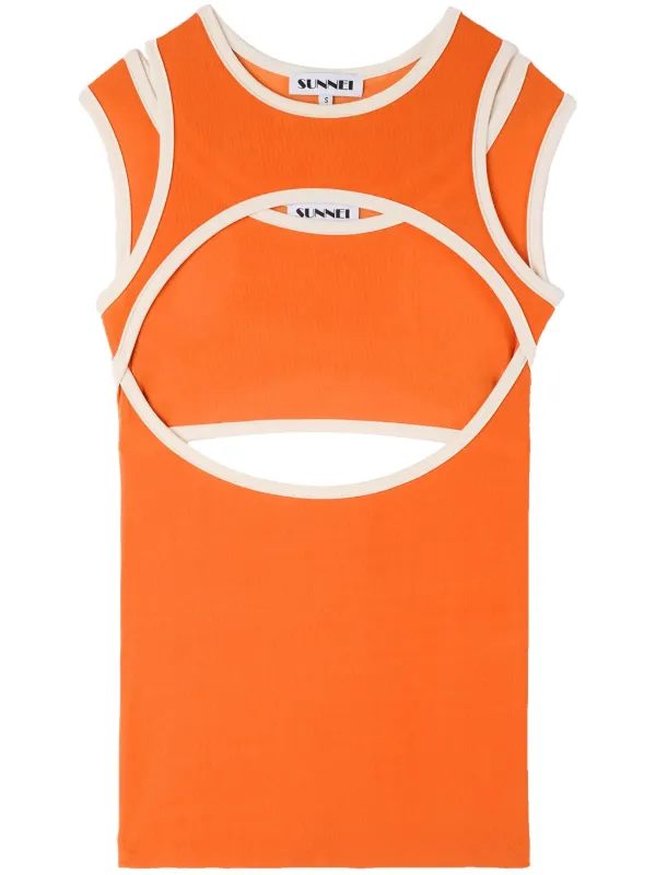 Débardeur Femme Chelsea And Theodore – Taille M – Orange – Neuf Avec étiquettes