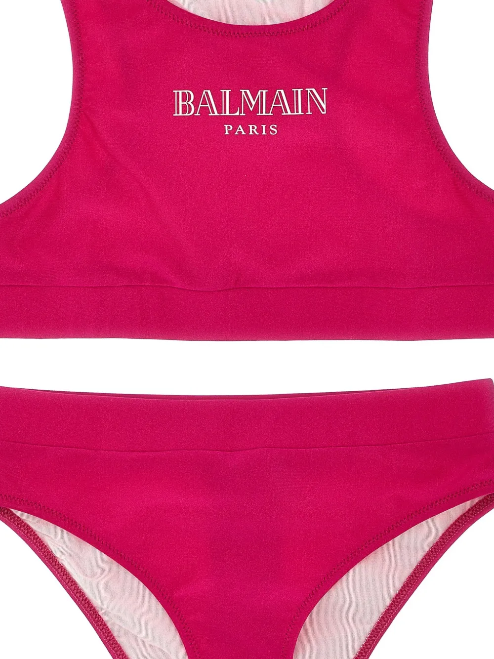 Balmain Kids Bikini met logo Roze
