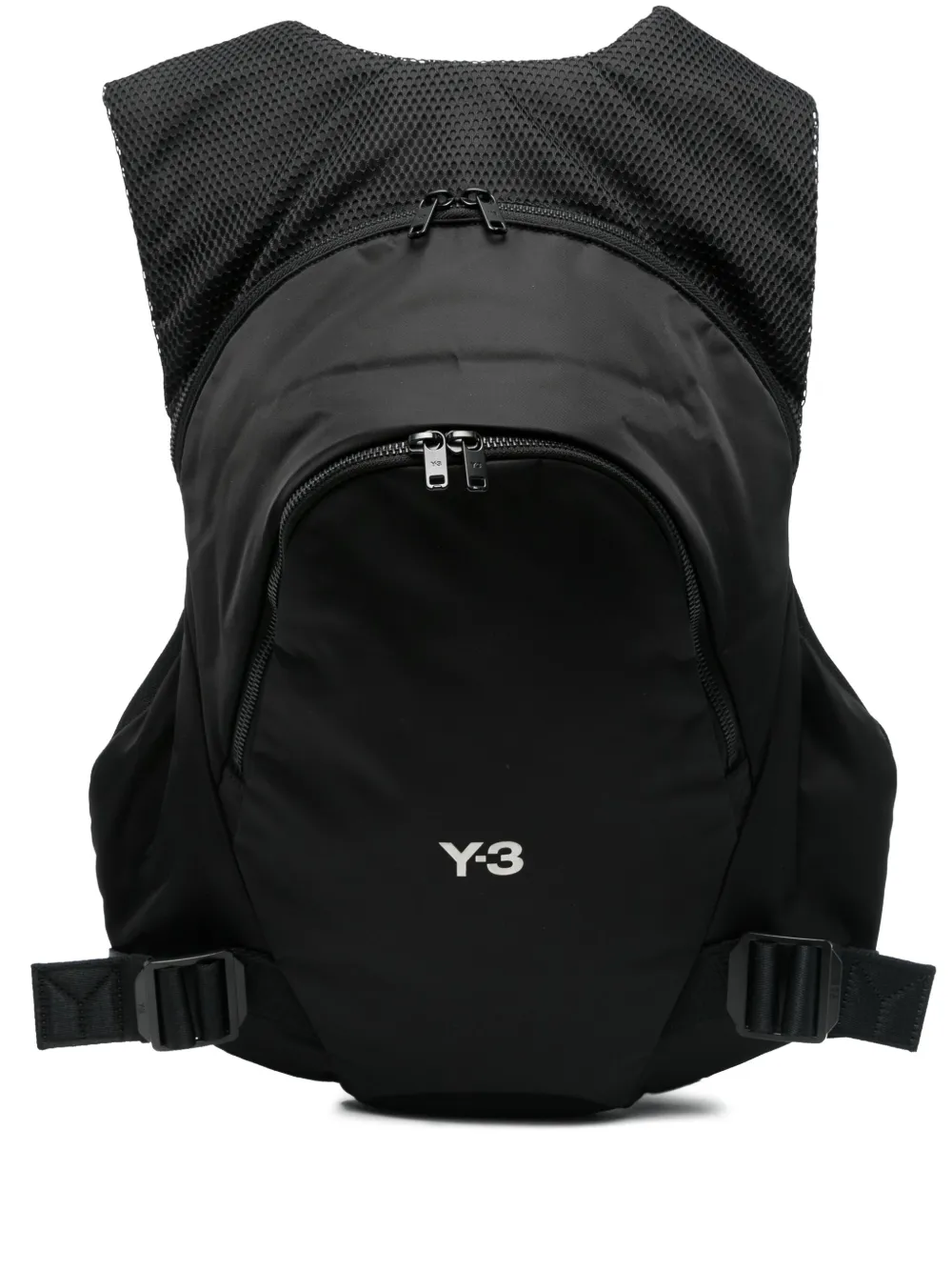 logo-print backpack