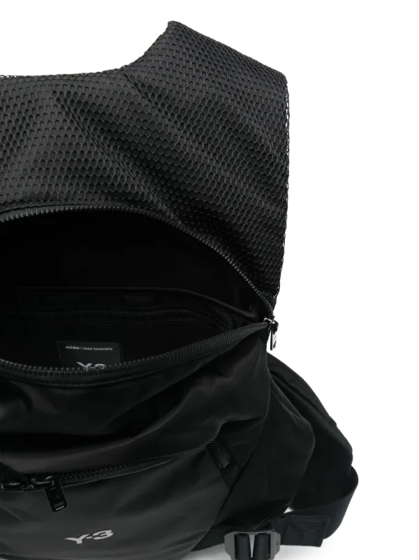 Y-3 ロゴ バックパック | ブラック | FARFETCH JP