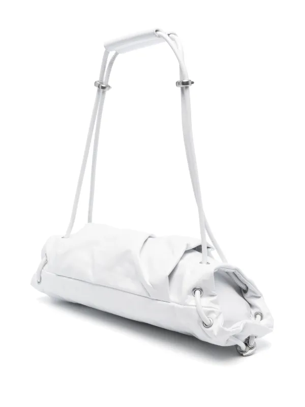 DIESEL Scrunch-D Shoulder M ショルダーバッグ 白 Diesel Scrunch D Shoulder Bag | White | FARFETCH