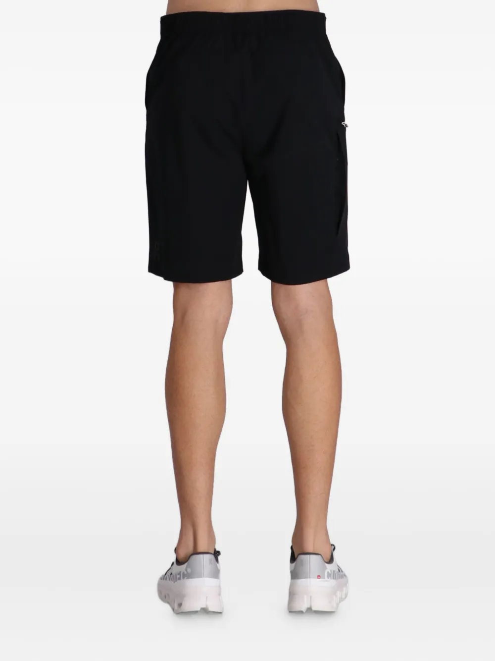 On Running Shorts met ceintuur Zwart