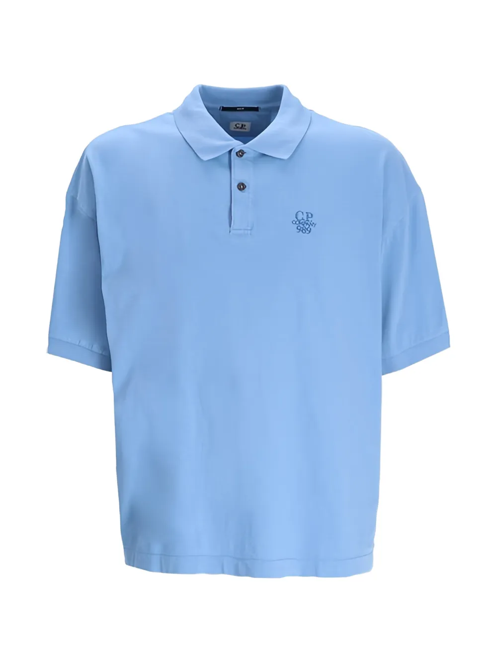 C.P. Company polo short sleeve in jersey - Blu