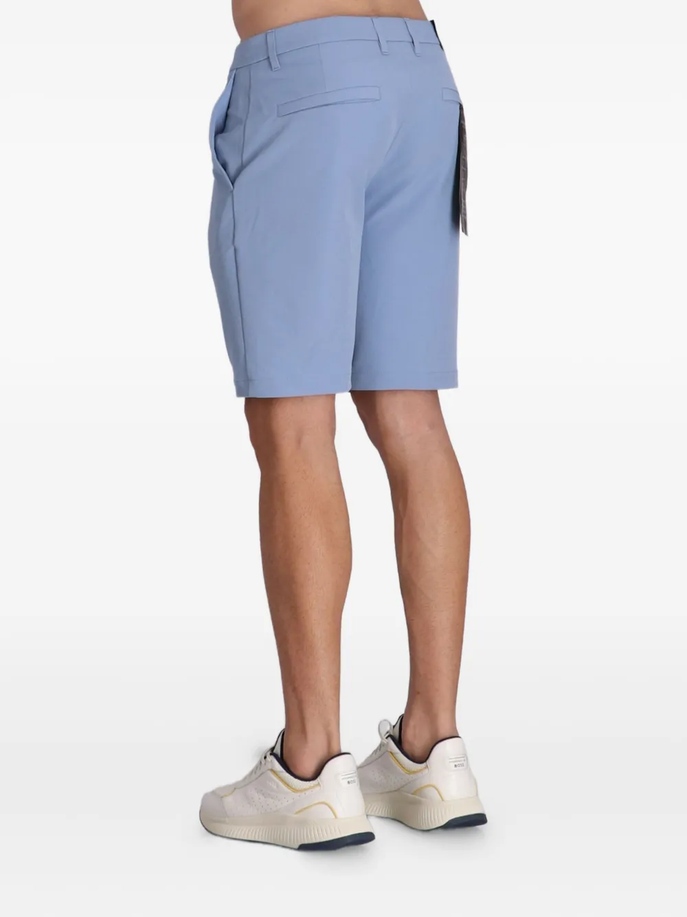 BOSS Formele shorts Blauw