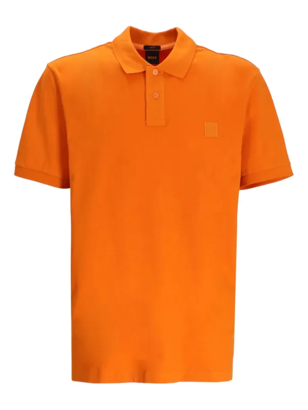 BOSS Passenger Polo Shirt Orange FARFETCH ID