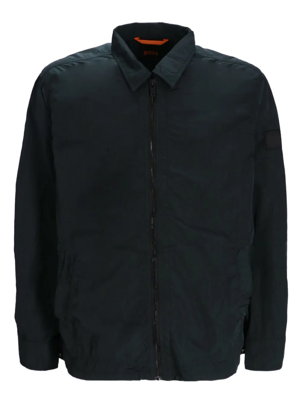BOSS camisa con cierre | negro | Image 1