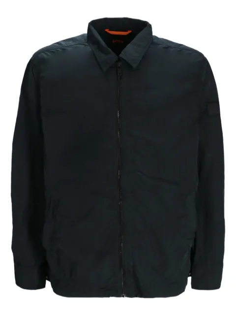 BOSS chemise à fermeture zippée