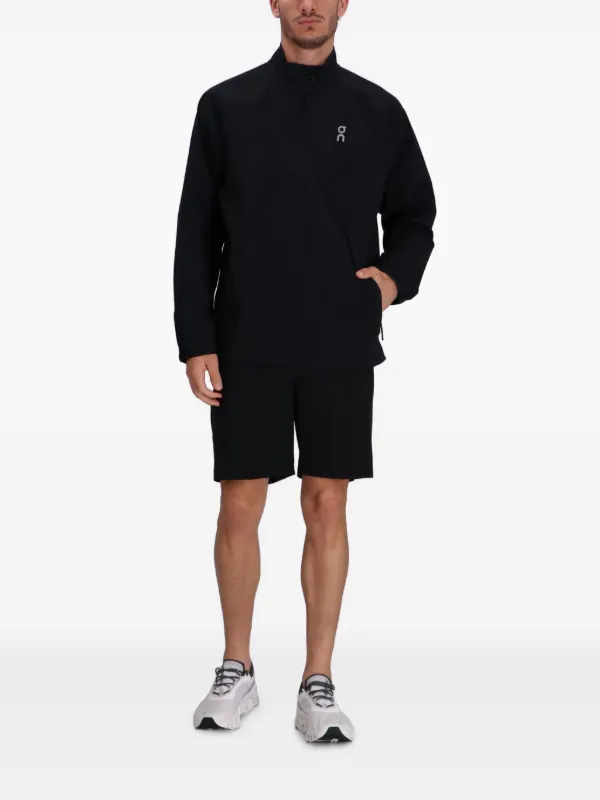 On All-Day quarter-zip Pullover Jacket | Black | FARFETCH JO