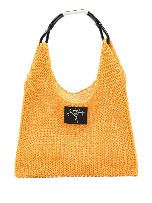 Plan C sac cabas en maille - Jaune - Plan C - Modalova