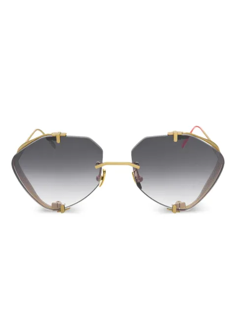Vysen Eyewear Khoid geometric-frame sunglasses