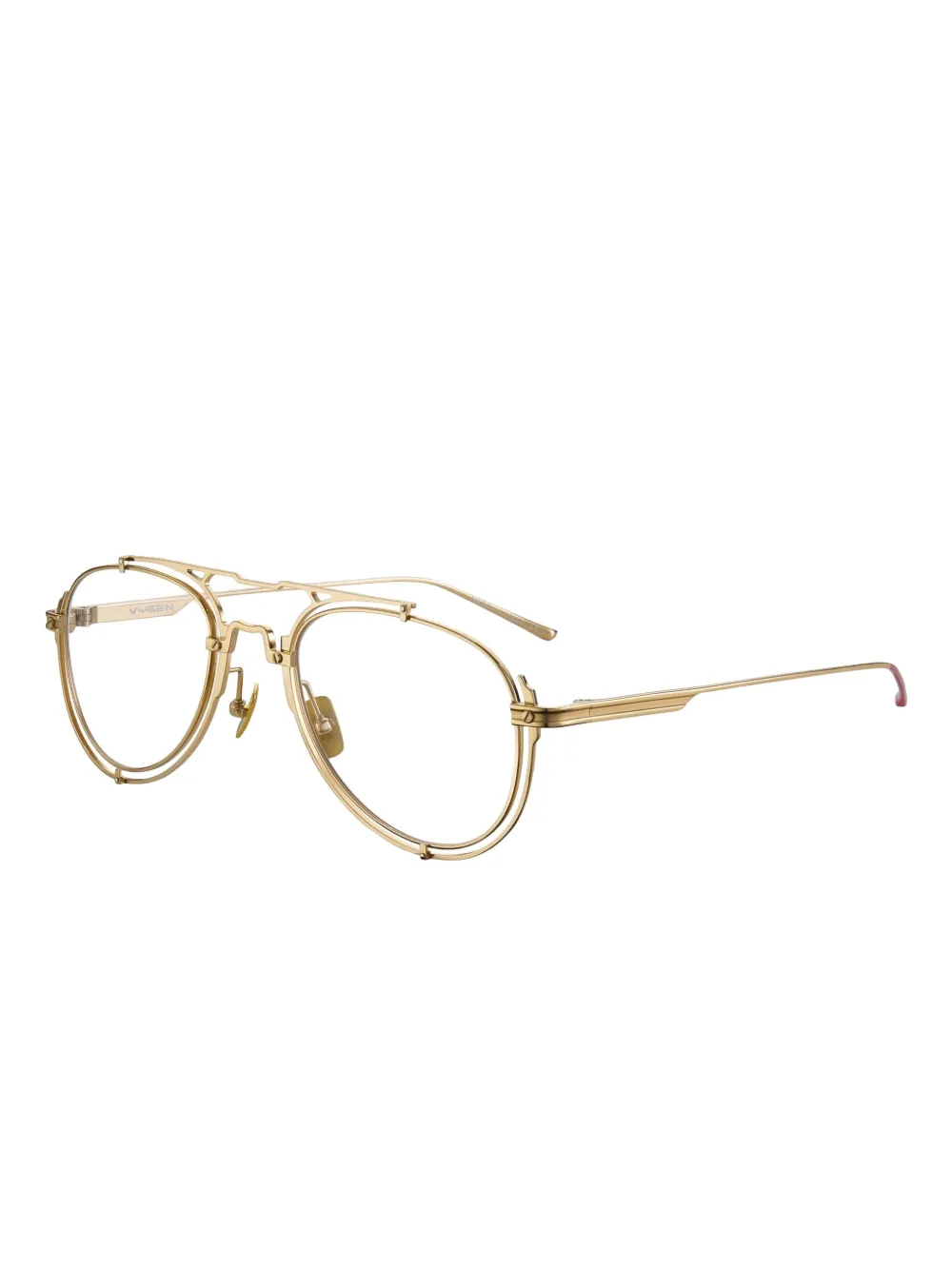 Vysen Eyewear lunettes de vue rondes Zavit à double pont | Homme | Image 2