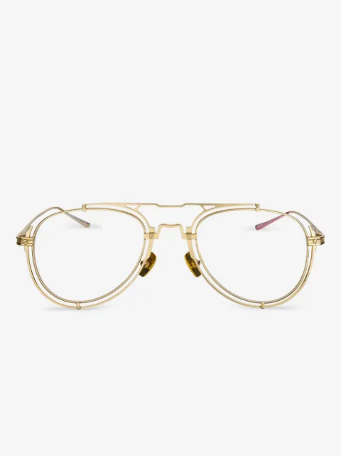 Vysen Eyewear Zavit double-bridge round glasses