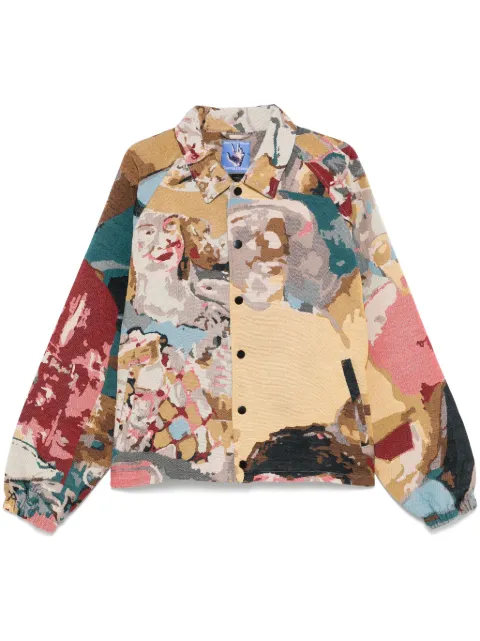 KidSuper patterned-jacquard jacket