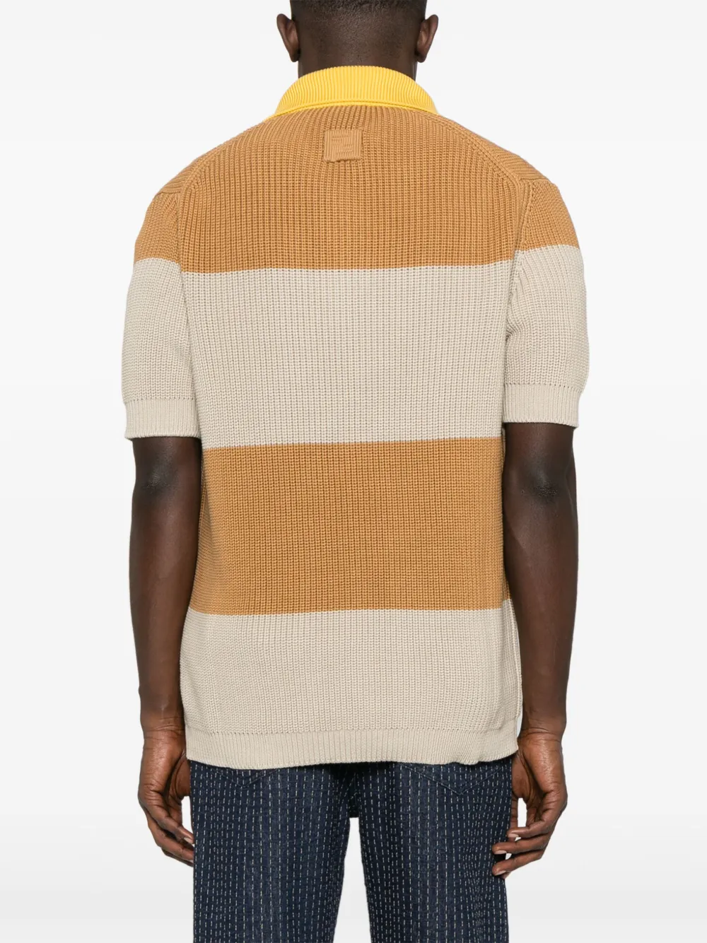 FENDI Gestreept poloshirt Bruin