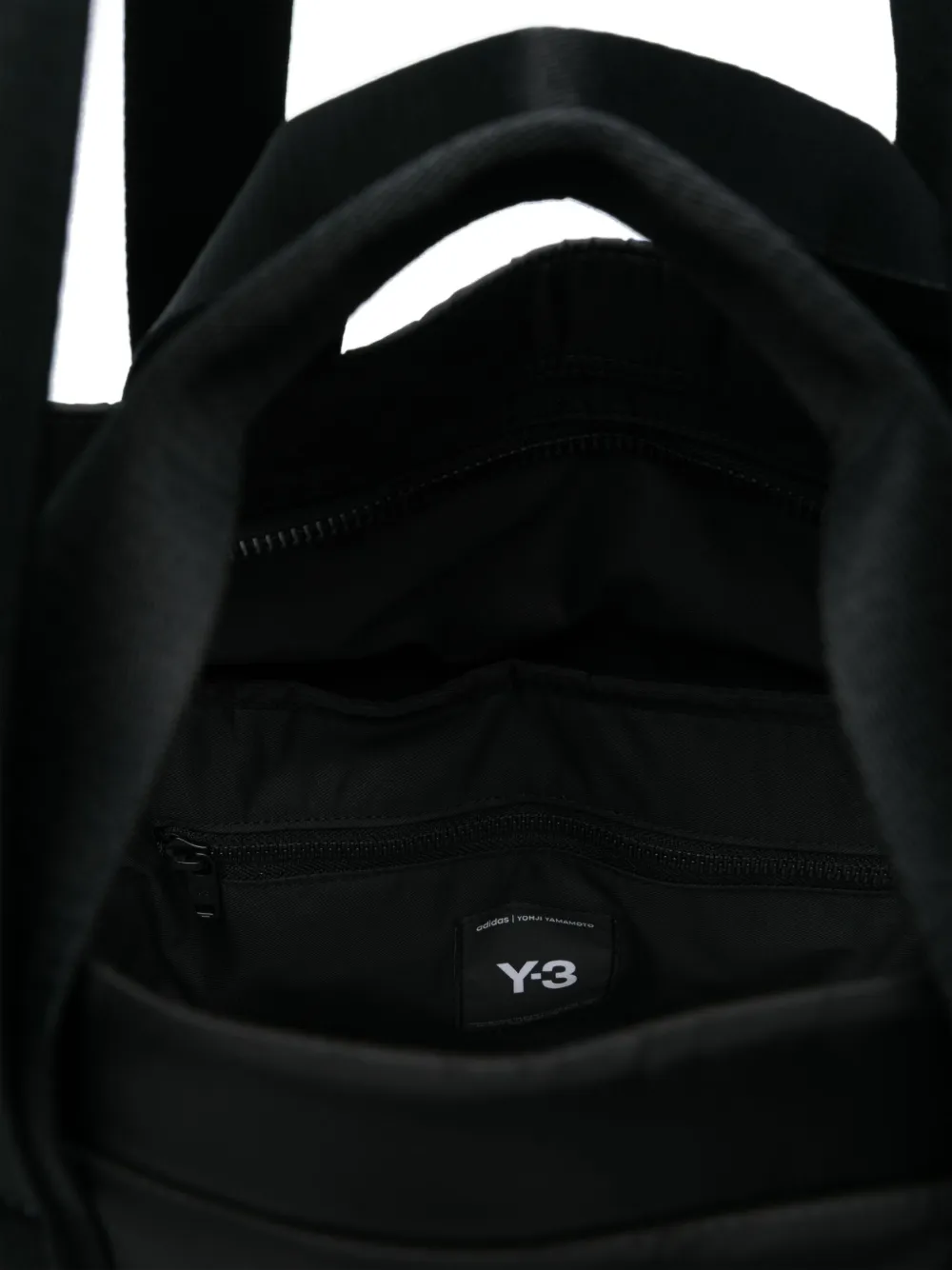 Y-3 LOGO-PRINT TOTE BAG