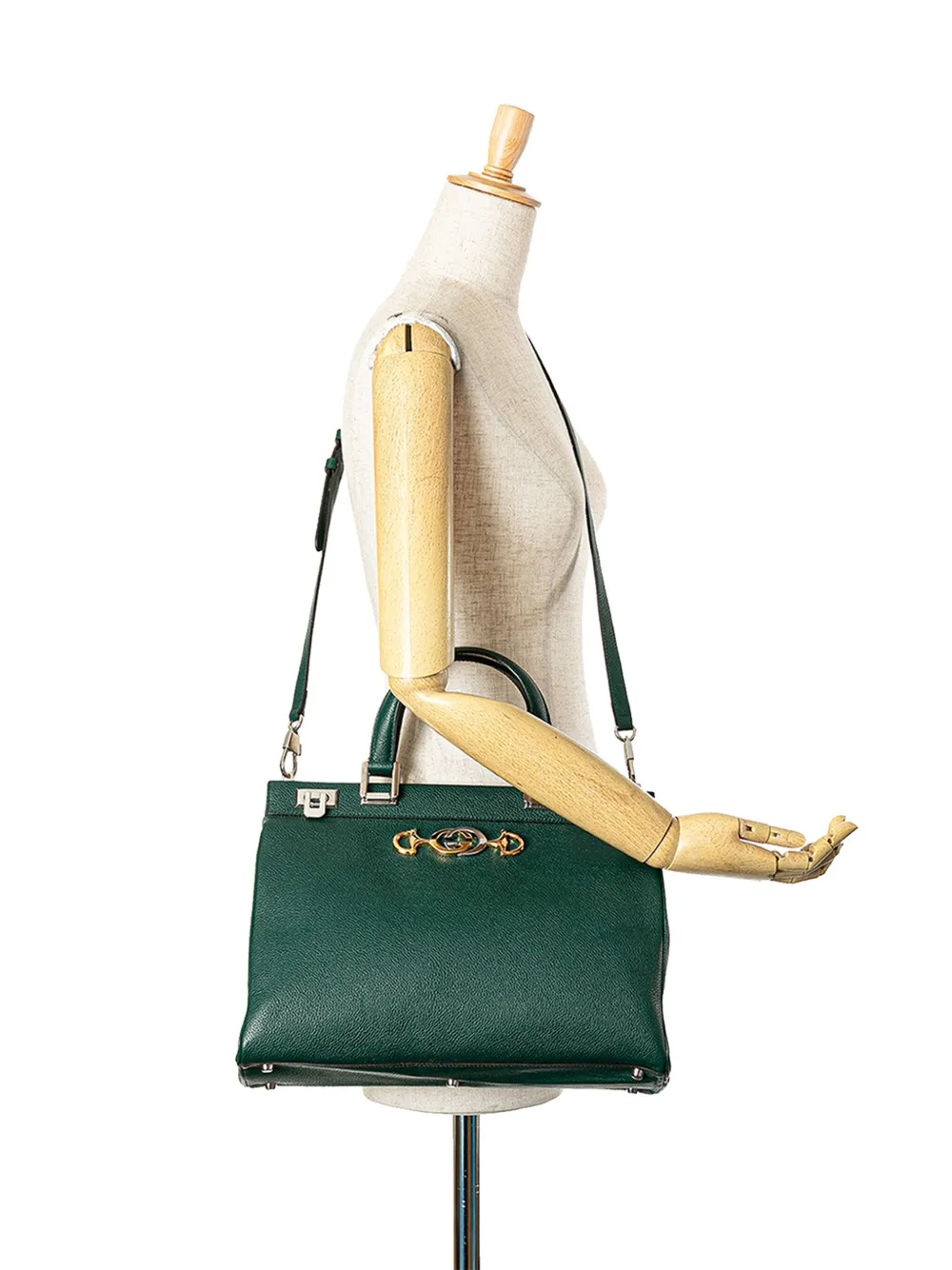 Gucci Pre-Owned Borsa a tracolla Zumi media in pelle 2000-2015 | Image 7