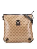 Gucci Pre-Owned 2000-2015 GG Crystal Abbey D Ring crossbody bag - Brown