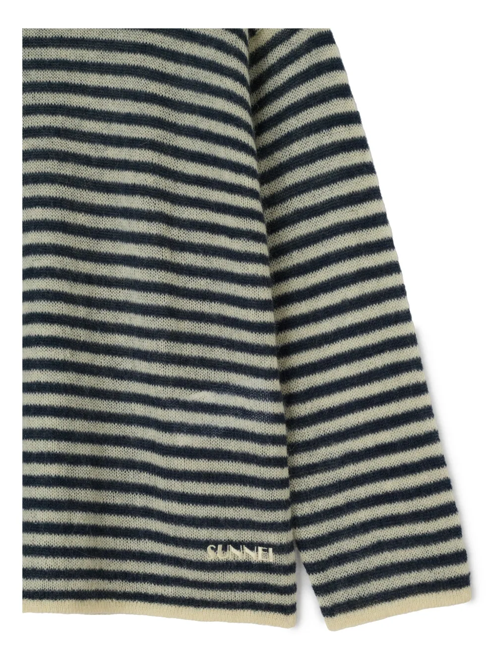 Sunnei Gestreepte trui Blauw