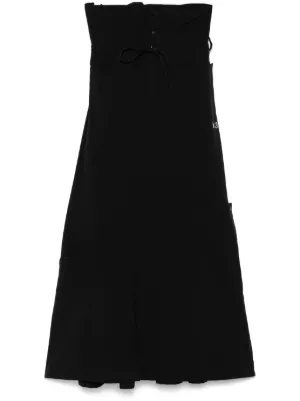 Y-3 プリントマキシスカート