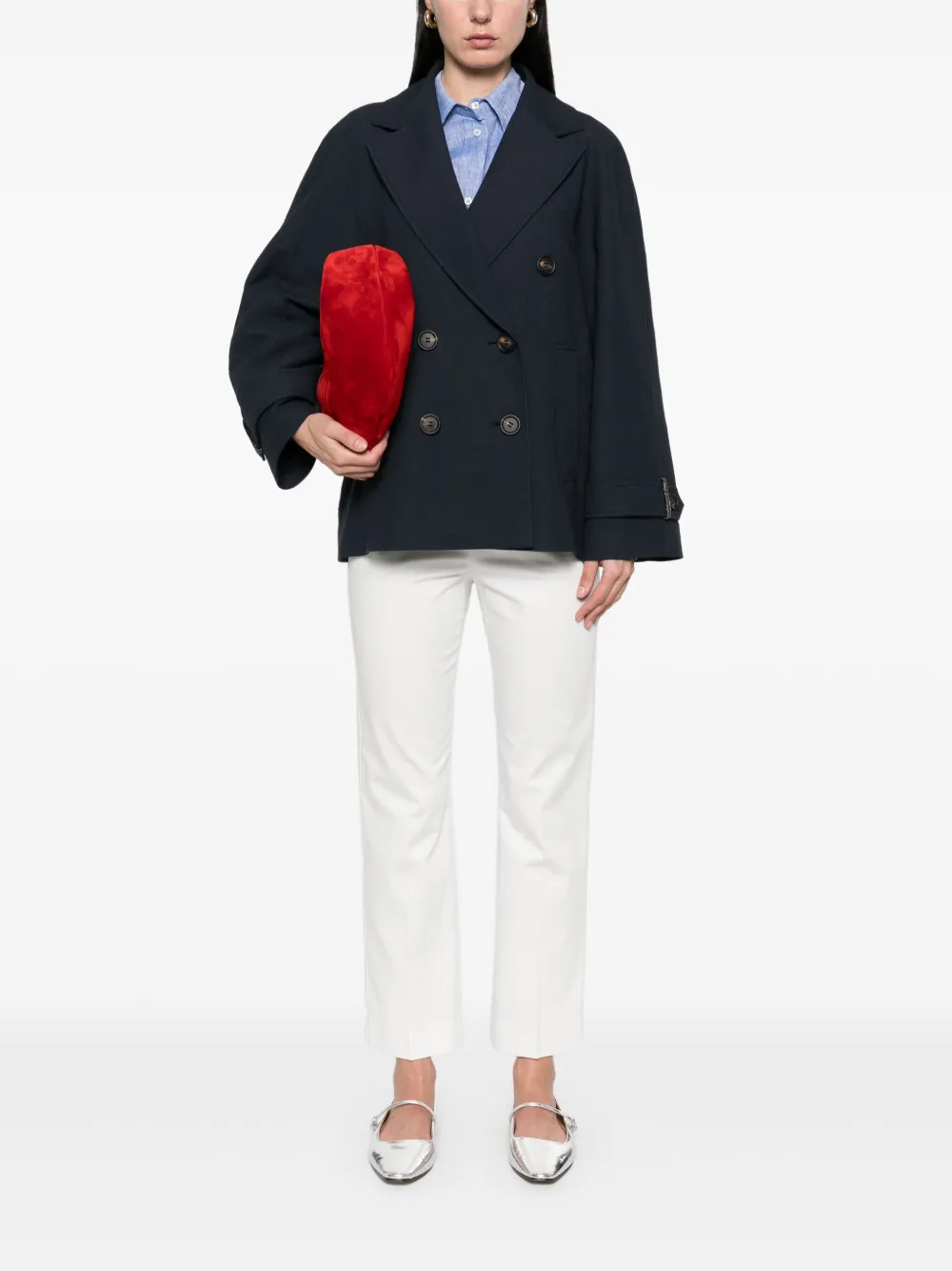 Brunello Cucinelli chamarra con doble botonadura | Chamarras oversize | Image 2