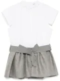 Dice Kayek bow-detail blouse - Grey
