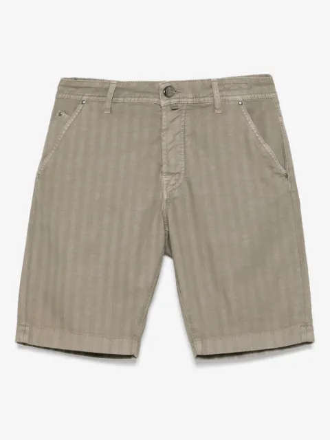 Jacob Cohën herringbone shorts