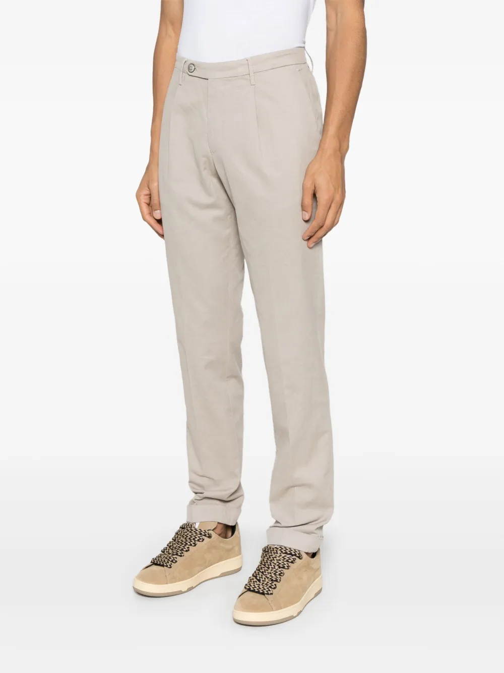 Shop Michael Coal Frederick Trousers In Neutrals