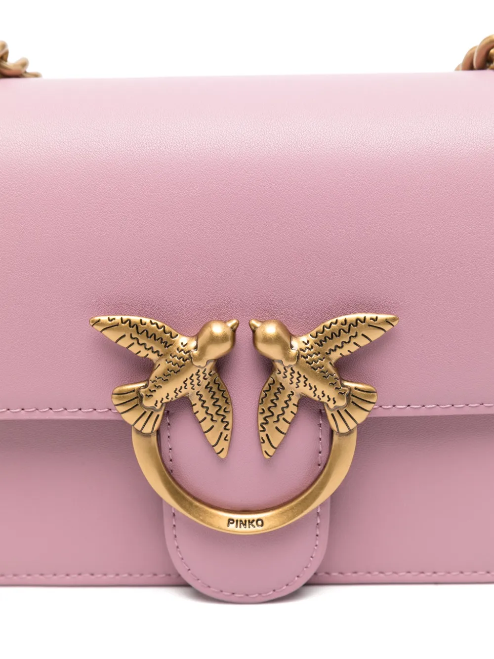 PINKO Love One kleine schoudertas Roze