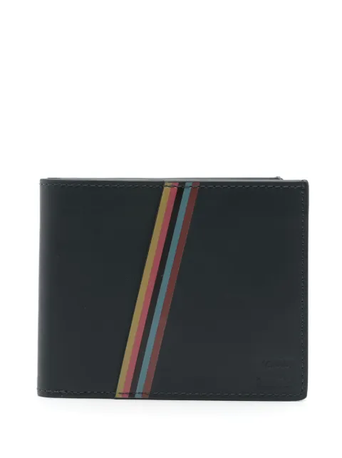 Paul Smith Artist-Stripe leather wallet