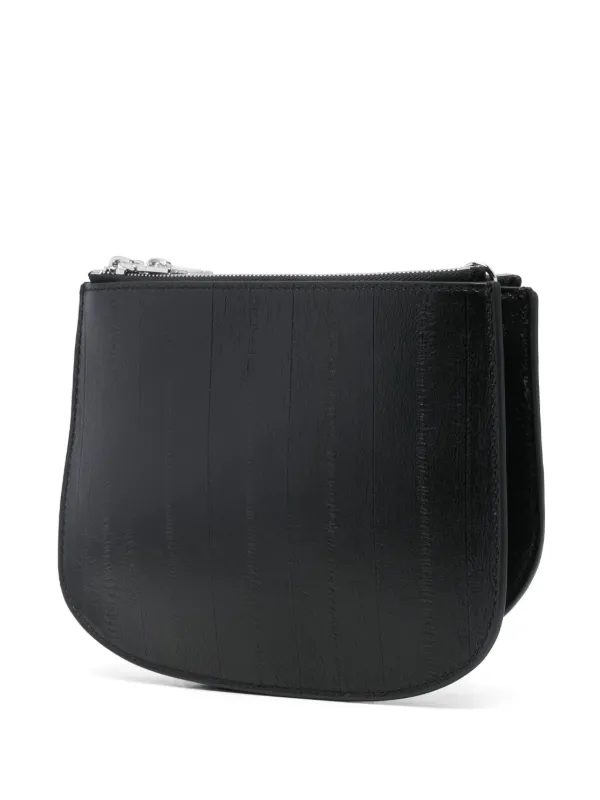 ポーチ 1DR Twin Shoulder Bag - DIESEL - Leather - Black Women's 1DR Twin-Double-pouch shoulder bag in printed