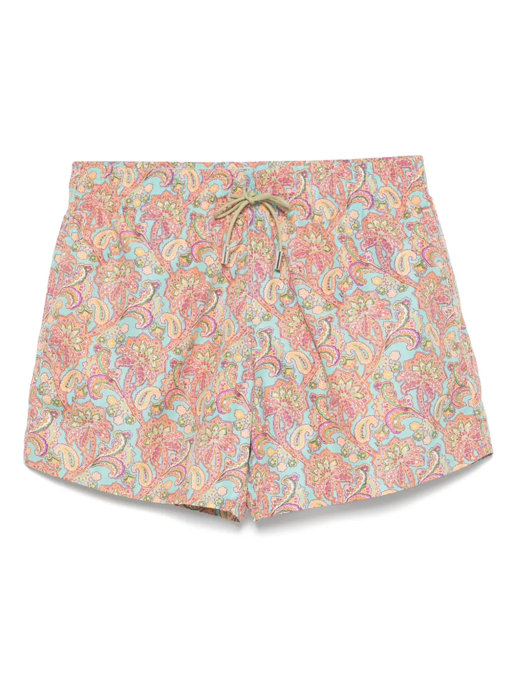 paisley-print swim shorts