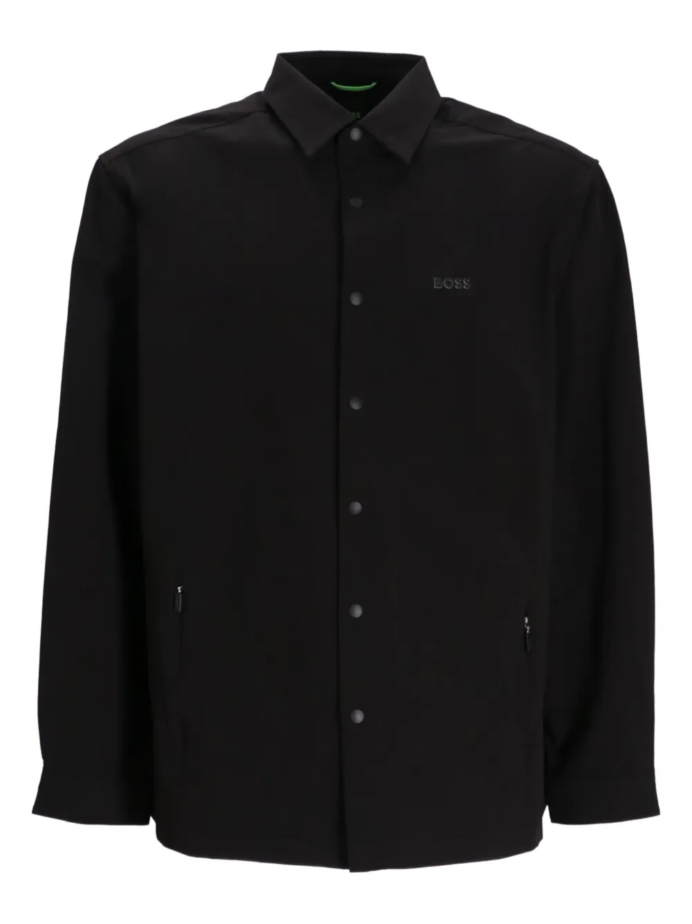 BOSS Basin shirtjack Zwart