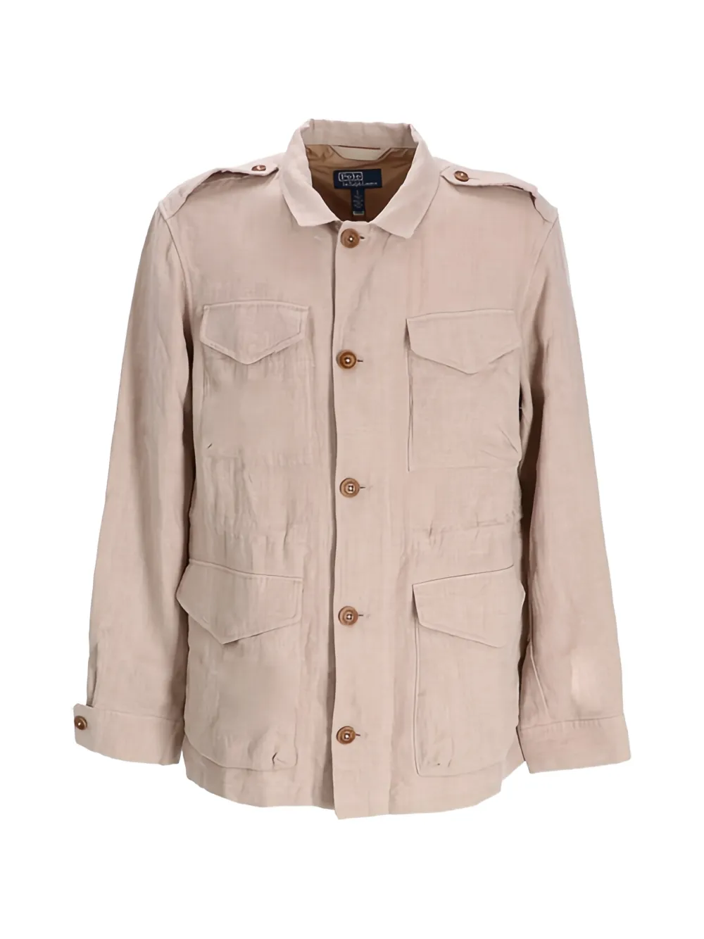 Polo Ralph Lauren Baystones flap-pocket field jacket - Nude