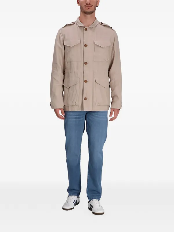 Polo Ralph Lauren Baystones flap-pocket Field Jacket | Neutrals