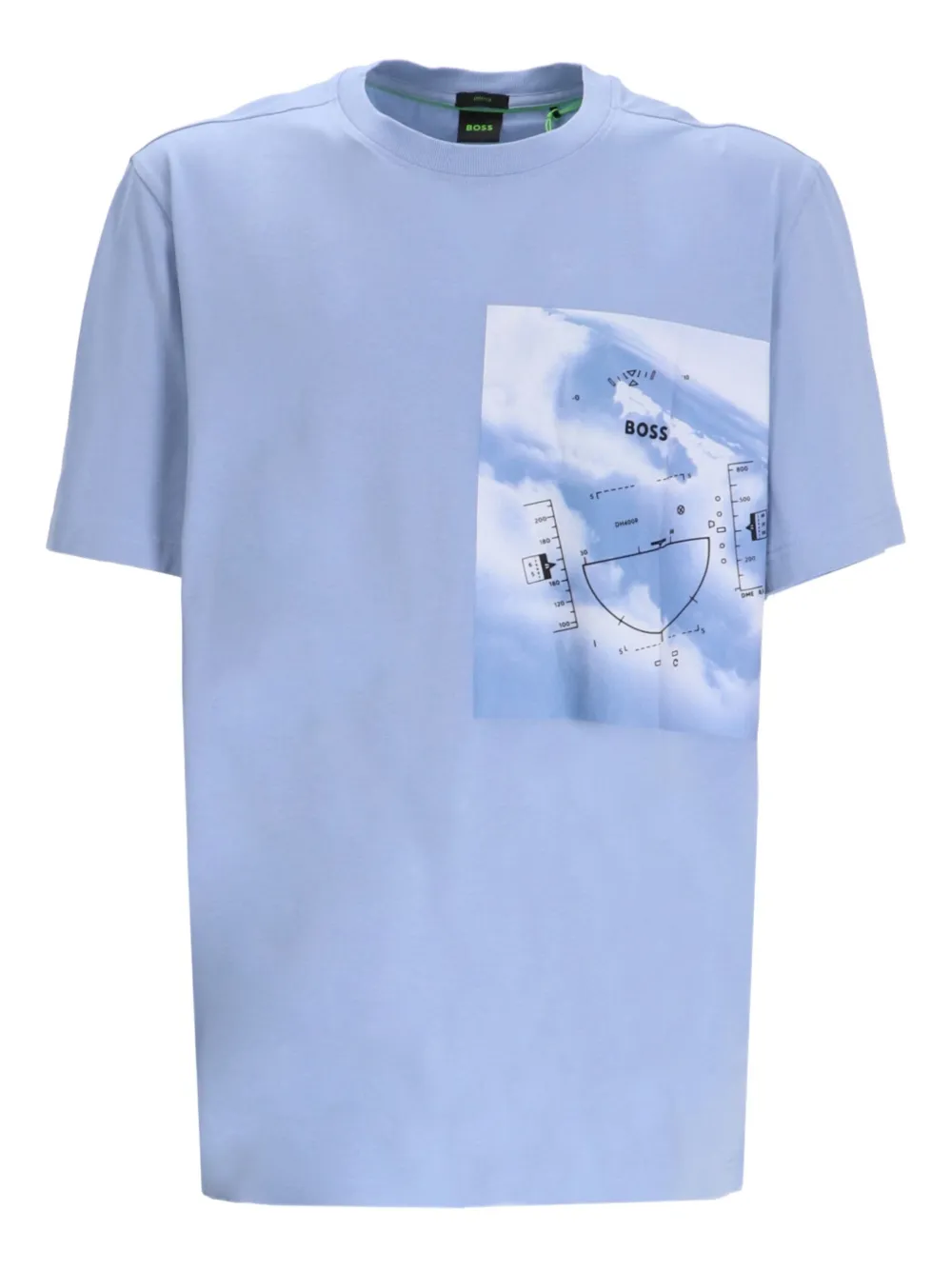 BOSS DesertTech T-shirt Blauw